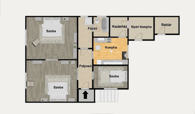 Eladó családi ház, Halásztelken, Nap utcában 70.9 M Ft