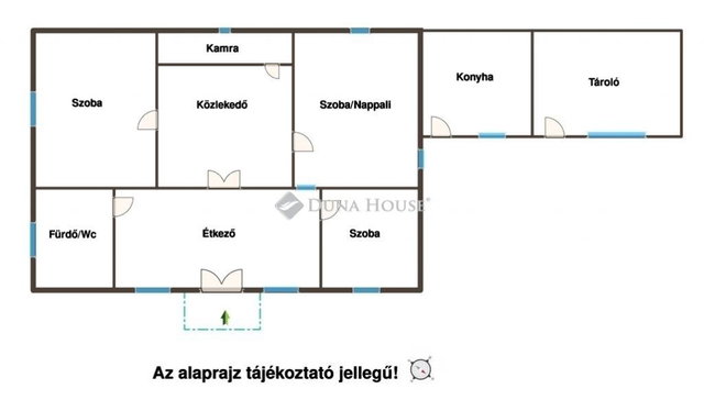 Eladó családi ház, Farmoson 38.5 M Ft, 3 szobás