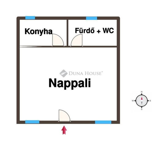 Eladó családi ház, Kiskunfélegyházán 38 M Ft, 1 szobás