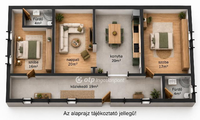 Eladó családi ház, Kiskunlacházán 79.9 M Ft, 3 szobás