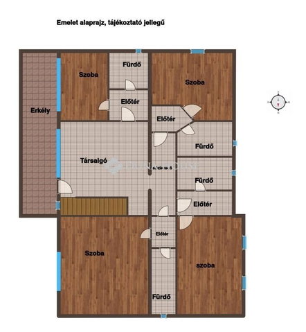 Eladó családi ház, Szentendrén 129 M Ft, 10 szobás