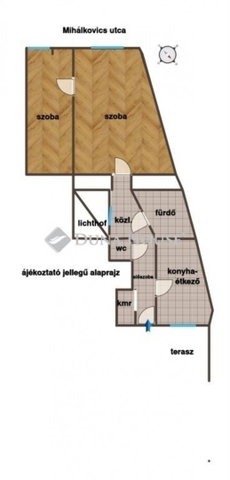 Eladó téglalakás, Budapesten, IX. kerületben 49.9 M Ft, 2 szobás