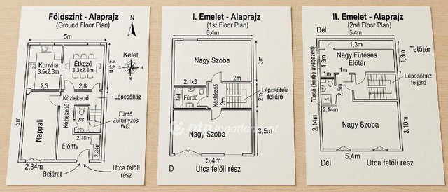 Eladó ikerház, Nagyatádon 39.99 M Ft, 3 szobás