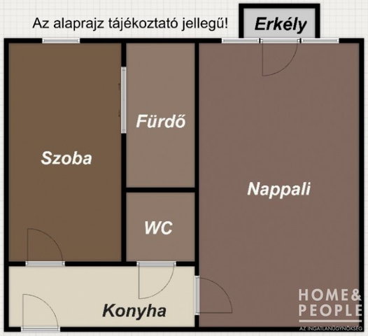 Eladó téglalakás, Szegeden 13 M Ft, 2 szobás