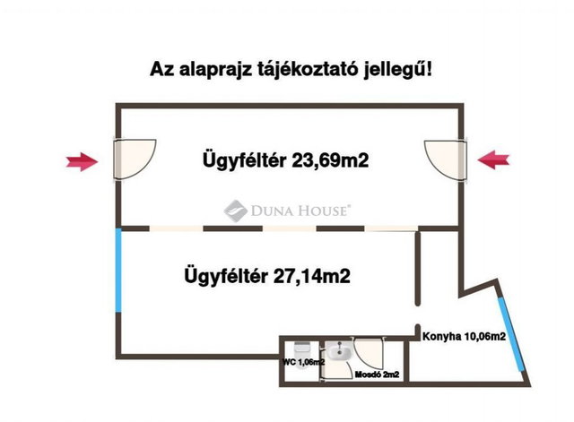 Kiadó üzlethelyiség, Dombóváron 220 E Ft / hó