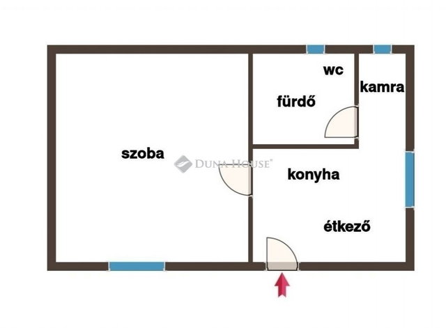 Eladó családi ház, Kecskeméten 31.9 M Ft, 1 szobás