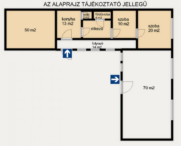 Eladó családi ház, Kiskunhalason 22 M Ft, 3 szobás