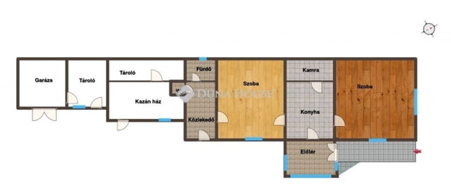 Eladó családi ház, Bodajkon 39.5 M Ft, 2 szobás