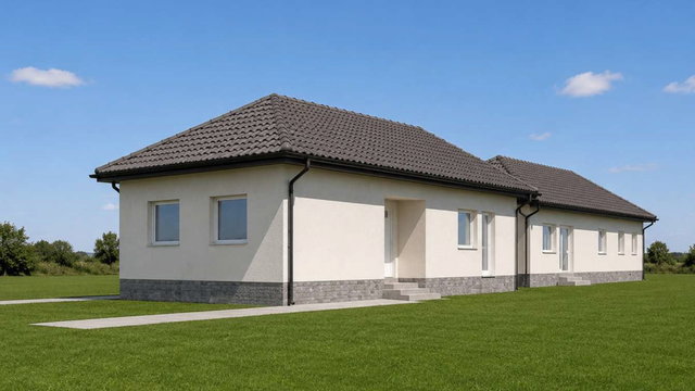 Eladó ikerház, Kápolnásnyéken 82.99 M Ft, 3 szobás