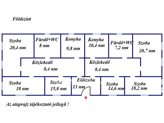 Eladó családi ház, Tóalmáson 60 M Ft, 12 szobás