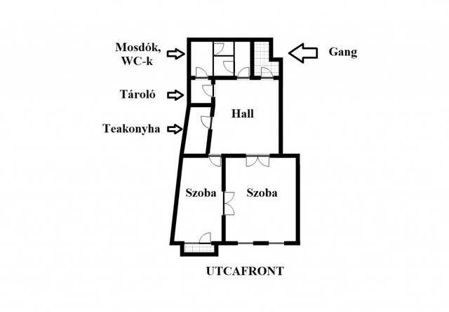 Kiadó téglalakás, albérlet, Miskolcon 260 E Ft / hó, 3 szobás