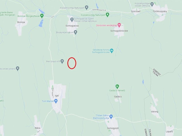 Eladó mezogazdasagi ingatlan, Igalon 0.9 M Ft