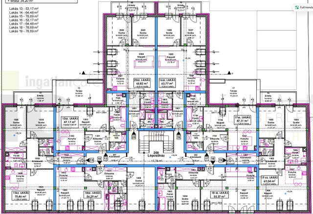 Eladó téglalakás, Szegeden 67.2 M Ft, 1 szobás