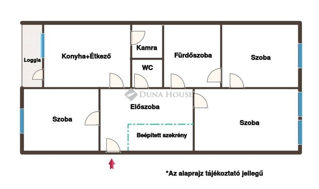 Eladó téglalakás, Békéscsabán 46.9 M Ft, 3 szobás