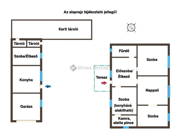Eladó családi ház, Dunakeszin 125 M Ft, 4 szobás