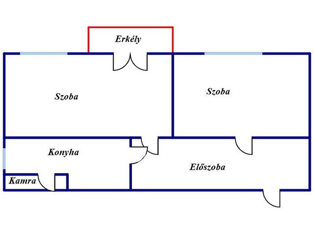 Eladó téglalakás, Pétervásárán 17.8 M Ft, 1+1 szobás