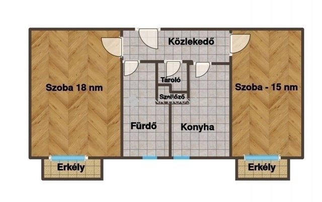 Eladó téglalakás, Budapesten, XI. kerületben 69.5 M Ft, 2 szobás