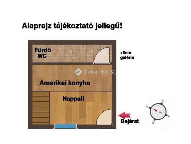 Eladó téglalakás, Budapesten, VII. kerületben 47.6 M Ft