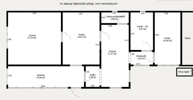 Eladó családi ház, Isaszegen 43.95 M Ft, 3 szobás