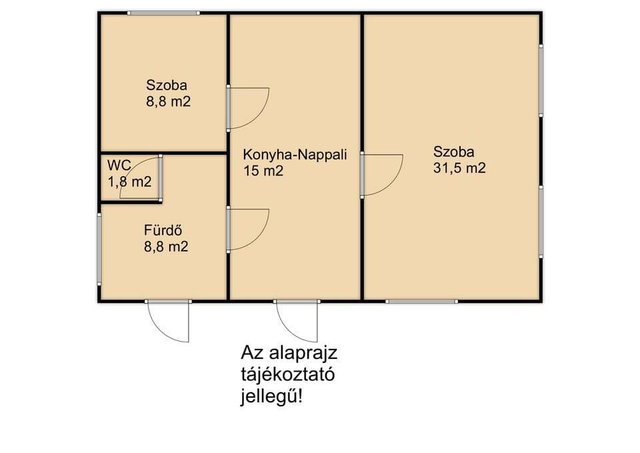 Eladó családi ház, Békésen 10.5 M Ft, 1 szobás