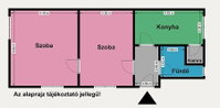 Eladó téglalakás, VI. kerületben, Rózsa utcában 64.9 M Ft