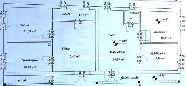 Eladó nyaraló, Badacsonytördemicen 119.5 M Ft, 6+3 szobás