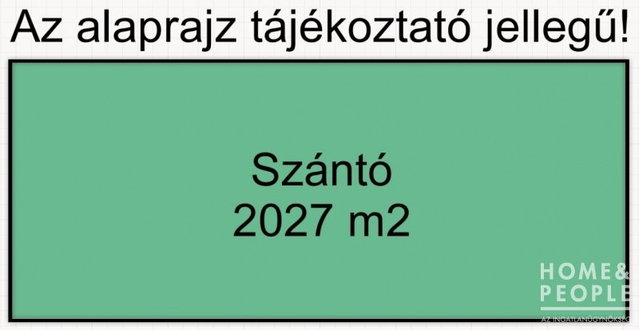 Eladó mezogazdasagi ingatlan, Kiszomboron 2.5 M Ft