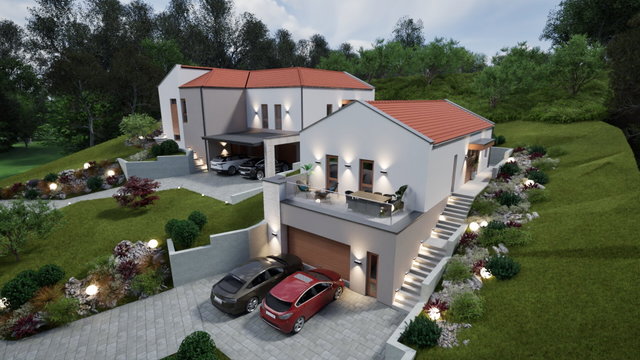 Eladó ikerház, Szombathelyen, Rigóvölgyi úton 122.99 M Ft