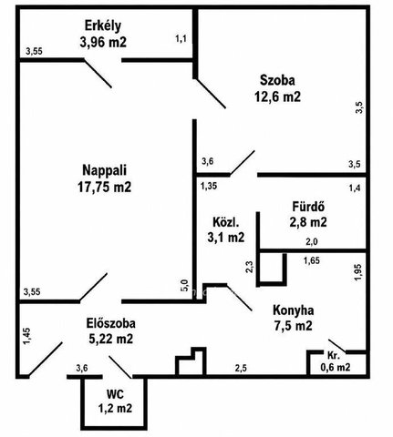 Eladó téglalakás, Budapesten, IV. kerületben 59.99 M Ft