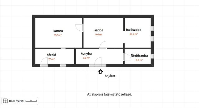 Eladó családi ház, Cserkeszőlőn 6.9 M Ft / költözzbe.hu