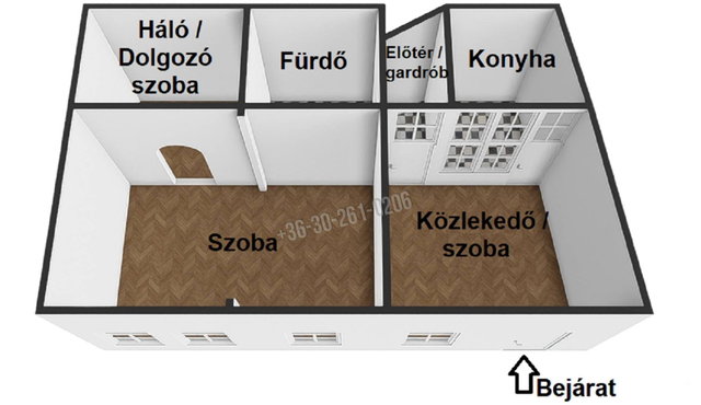 Eladó téglalakás, Budapesten, I. kerületben 84.9 M Ft, 1 szobás