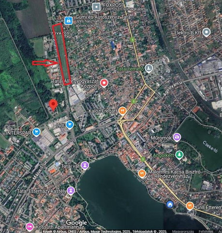 Eladó telek, Tatán 46.7 M Ft / költözzbe.hu