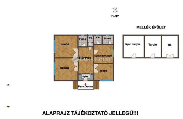 Eladó családi ház, Jászapátiban 36.5 M Ft, 3 szobás