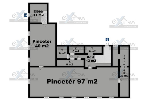 Eladó üzlethelyiség, Szegeden 60 M Ft, 1 szobás