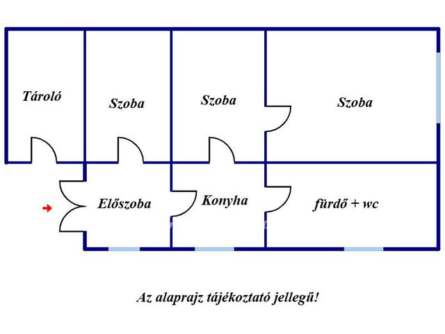Eladó családi ház, Kunszentmártonban 12.999 M Ft, 1+2 szobás