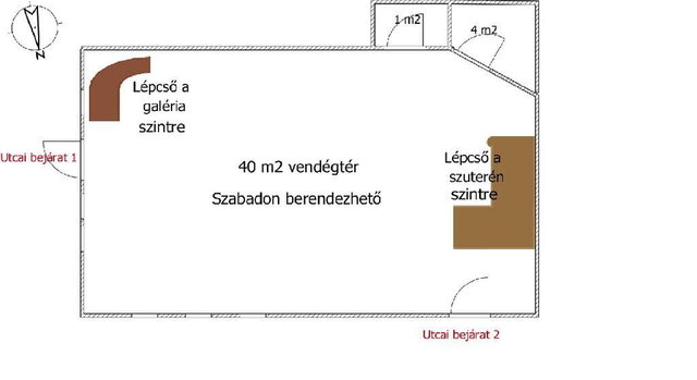 Eladó üzlethelyiség, Budapesten, VI. kerületben 64.9 M Ft