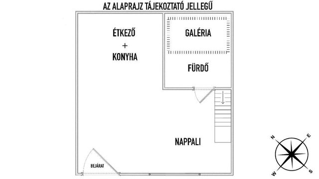 Eladó téglalakás, Budapesten, VI. kerületben 75 M Ft, 1 szobás