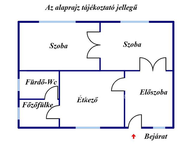 Eladó családi ház, Szolnokon 22.9 M Ft, 2 szobás