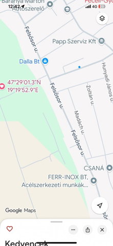 Eladó mezogazdasagi ingatlan, Pécelen 4.8 M Ft