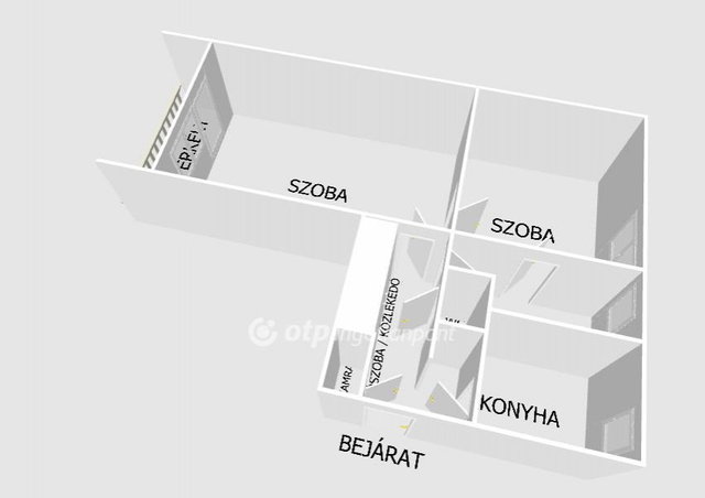 Eladó téglalakás, Egerben 38.9 M Ft, 2 szobás