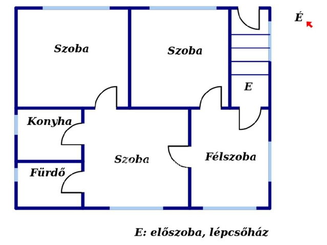 Eladó családi ház, Rudabányán 10.5 M Ft, 3+1 szobás
