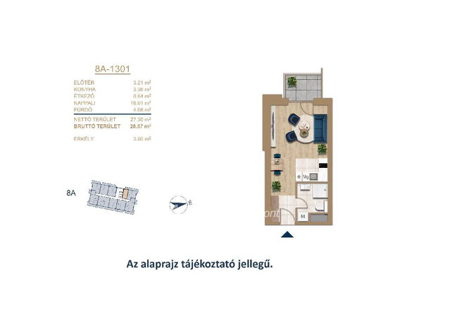 Eladó téglalakás, Budapesten, III. kerületben 65.4 M Ft