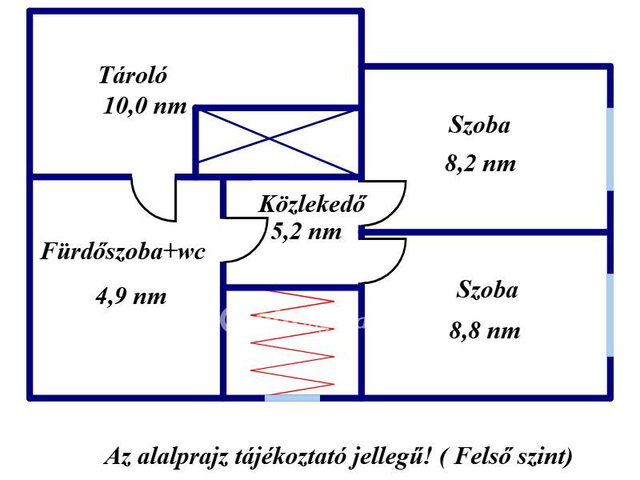 Eladó téglalakás, Gádoroson 15.5 M Ft, 1+2 szobás