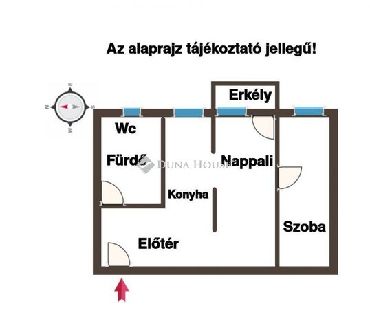 Eladó téglalakás, Bugyin 39 M Ft, 2 szobás