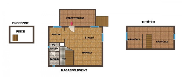 Eladó családi ház, Esztergomban 29.9 M Ft, 1 szobás