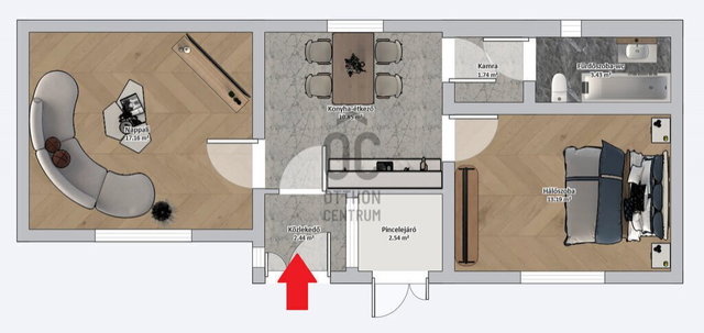Eladó családi ház, Nagykanizsán 16.99 M Ft, 2 szobás