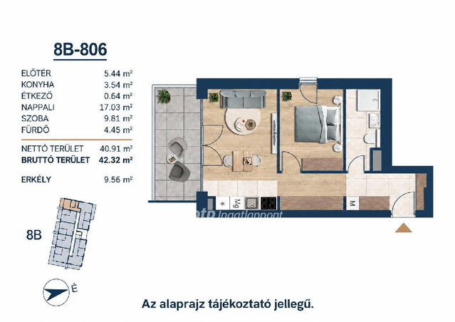 Eladó téglalakás, Budapesten, III. kerületben 99.7 M Ft