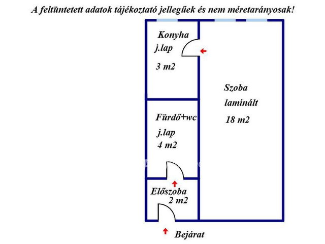 Eladó panellakás, Balassagyarmaton 17.59 M Ft, 1 szobás