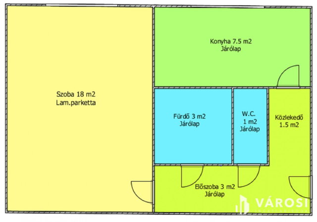 Eladó téglalakás, Bátonyterenyén 10.7 M Ft, 1 szobás