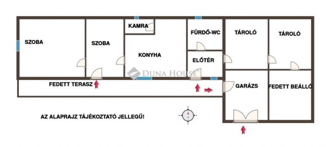 Eladó családi ház, Lajoskomáromban 19.9 M Ft, 2 szobás